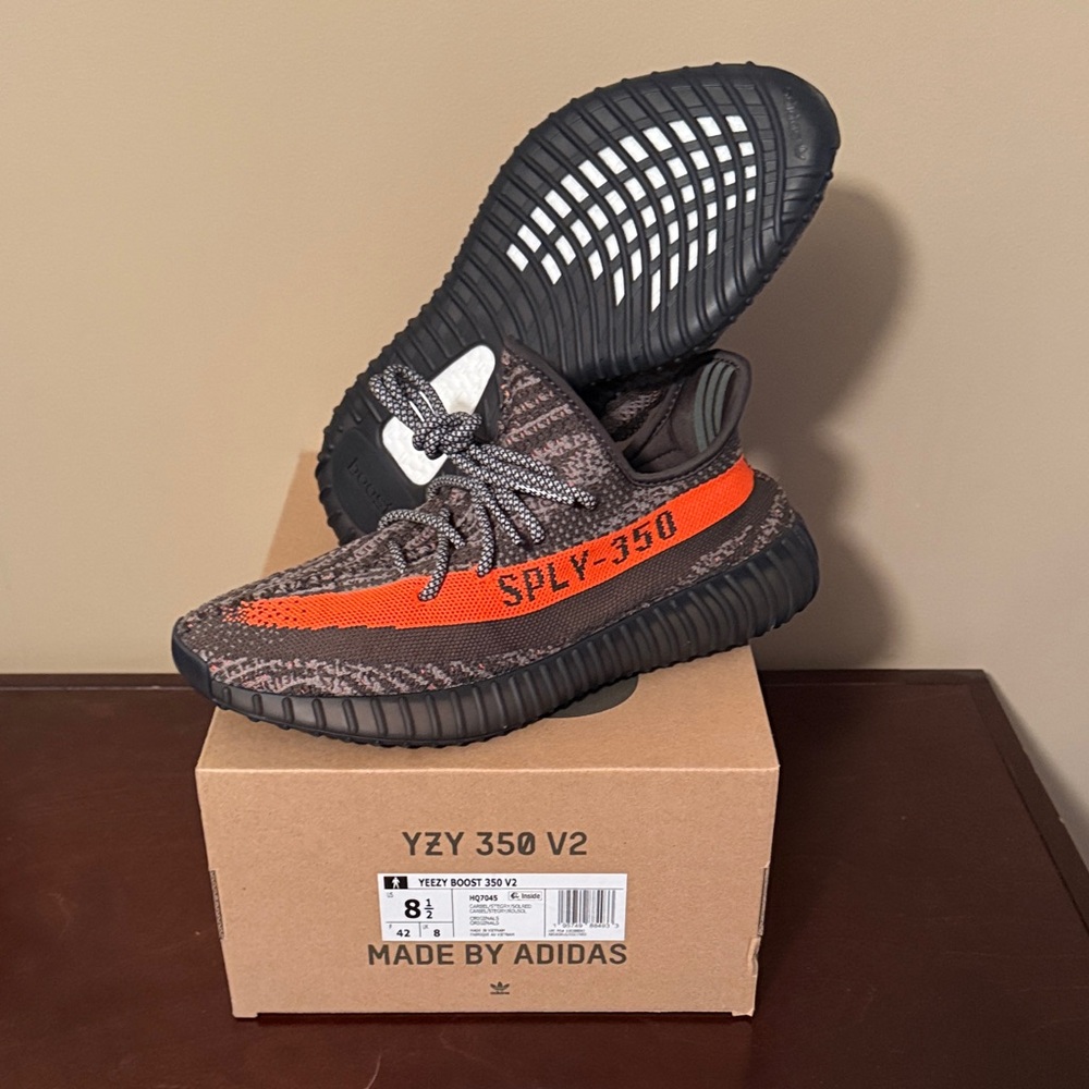Adidas Yeezy Boost 350 V2 - Black and Orange
